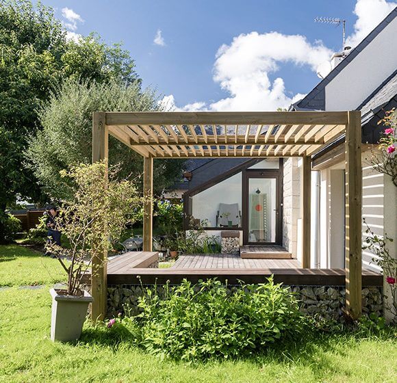 carport pergolas vauthelin paysage Brest