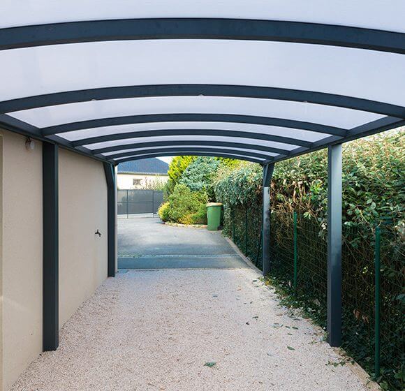 Carport aluminium vauthelin paysage Brest plougastel daoulas